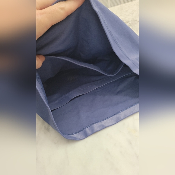 CARBON38 Cami Tank in Takara Shine. Blue sports bra. Sz M - Picture 5 of 6